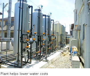 Plant helps lower water costs